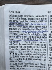 NKJV Holy Bible Super Giant Print Reference Edition Red Letter Leather Worn