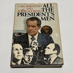 All the President’s Men by Bob Woodward and Carl Bernstein (1974, Hardcover)