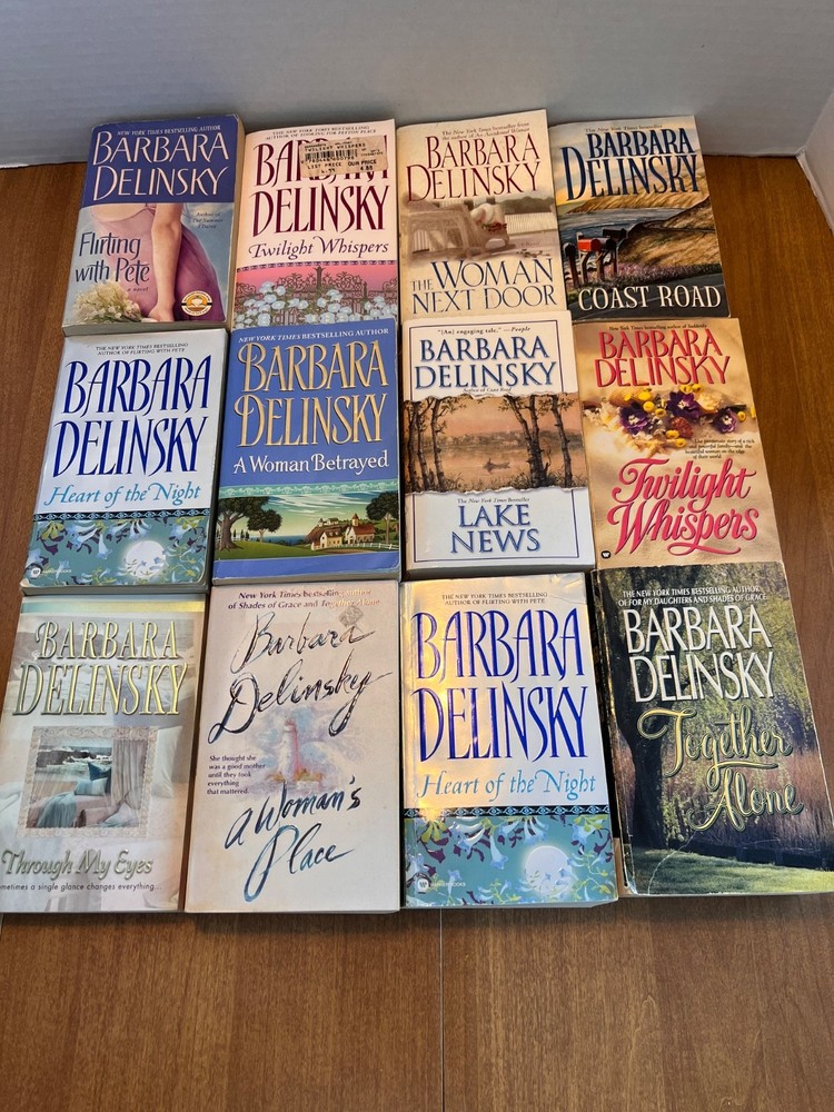 Barbara Delinsky Novels Lot of 12 Paperbacks (See Photos for Titles)