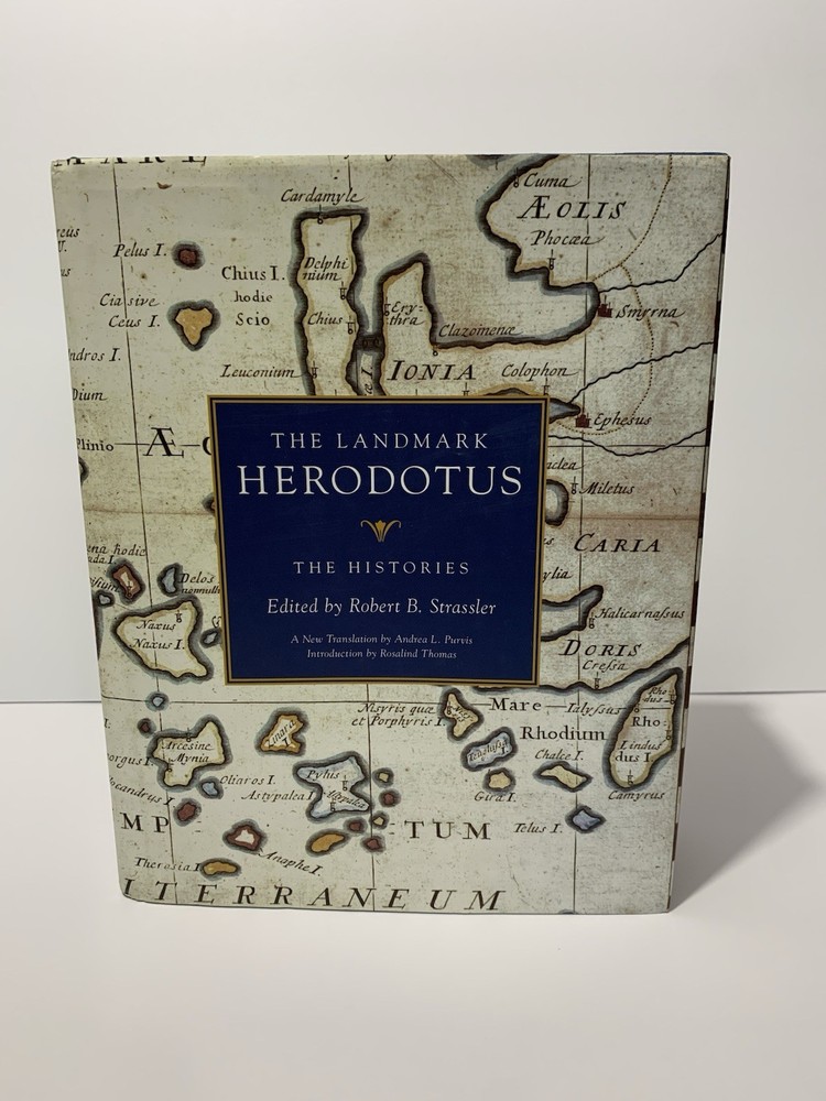 The Landmark Herodotus The Histories HC DJ 2007 First Edition Pantheon New