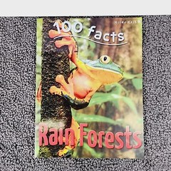 100 Facts Large Picture Book Lot 4 Miles Kelly Ages 7-11 Grades 1-5 Homeschool