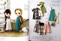 22cm size Doll Clothes Handmade Book /Japanese Doll Wear Sewing Book