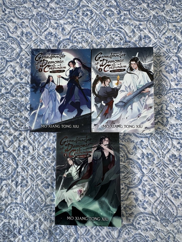 Grandmaster of Demonic Cultivation Novel Volumes 1, 2, & 3 Mo Dao Zu Shi