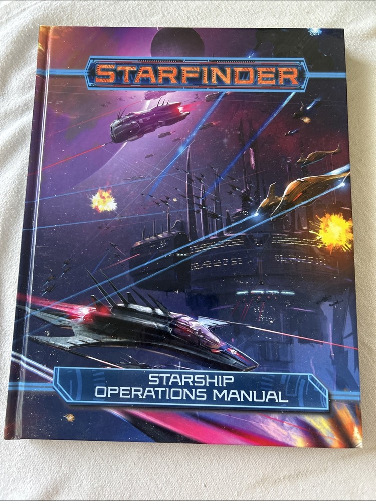 Starfinder RPG: Starship Operations Manual Staff, Paizo Br6