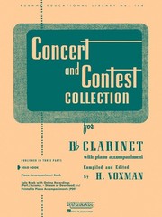 Concert and Contest Collection Bb Clarinet Solo Book | Classical Clarinet Sh…