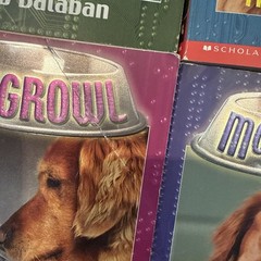Complete Set Of Series Lot 6 McGrowl books by Bob Balaban Dog Themed Kids About