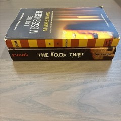 Markus Zusak 2 Paperback Lot : The Book Thief and I Am The Messenger Young Adult