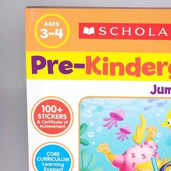 Scholastic Pre-Kindergarten Jumbo Workbooks Paperback Children Ages 3-4 New