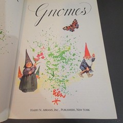 Gnomes Wil Huygen HC by Rien Poortvliet 1977 Harry N Abrams