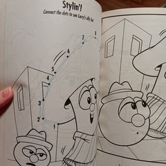 Big Idea VeggieTales Veggie Fever Jumbo Coloring Activity Book 2007 112 pages