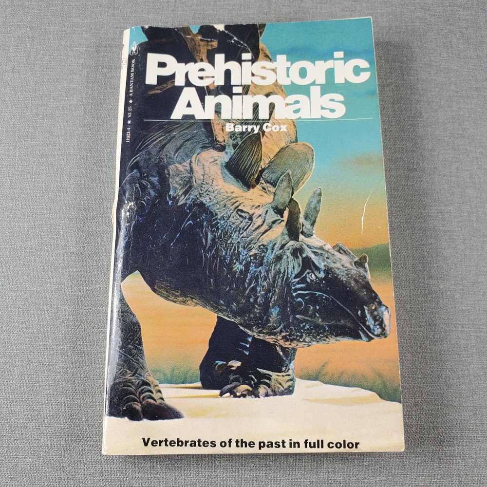 Prehistoric Animals Barry Cox 1970 Paperback Illustrated Bantam Books
