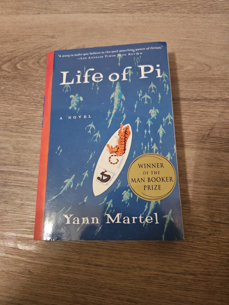 Life Of Pi By Yann Martel Paperback Book 2001 First US Edition VERY GOOD