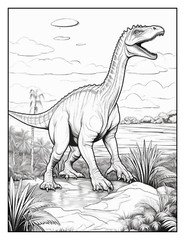 „Cute Dinosaur Coloring Book | Easy, Cute & Relaxing Designs | Perfect Gift Ide