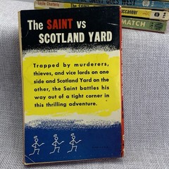 The Saint 7 book lot by Leslie Charteris Vintage 1930s 40s Paperbacks Avon