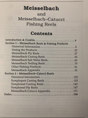 MEISSELBACH Fishing Reels Collector’s & Price Guide by PHIL WHITE signed