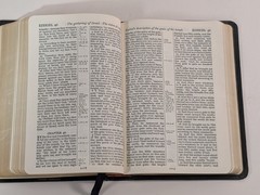 Cambridge Cameo Holy Bible KJV French Morocco Leather India Paper Vintage 1972