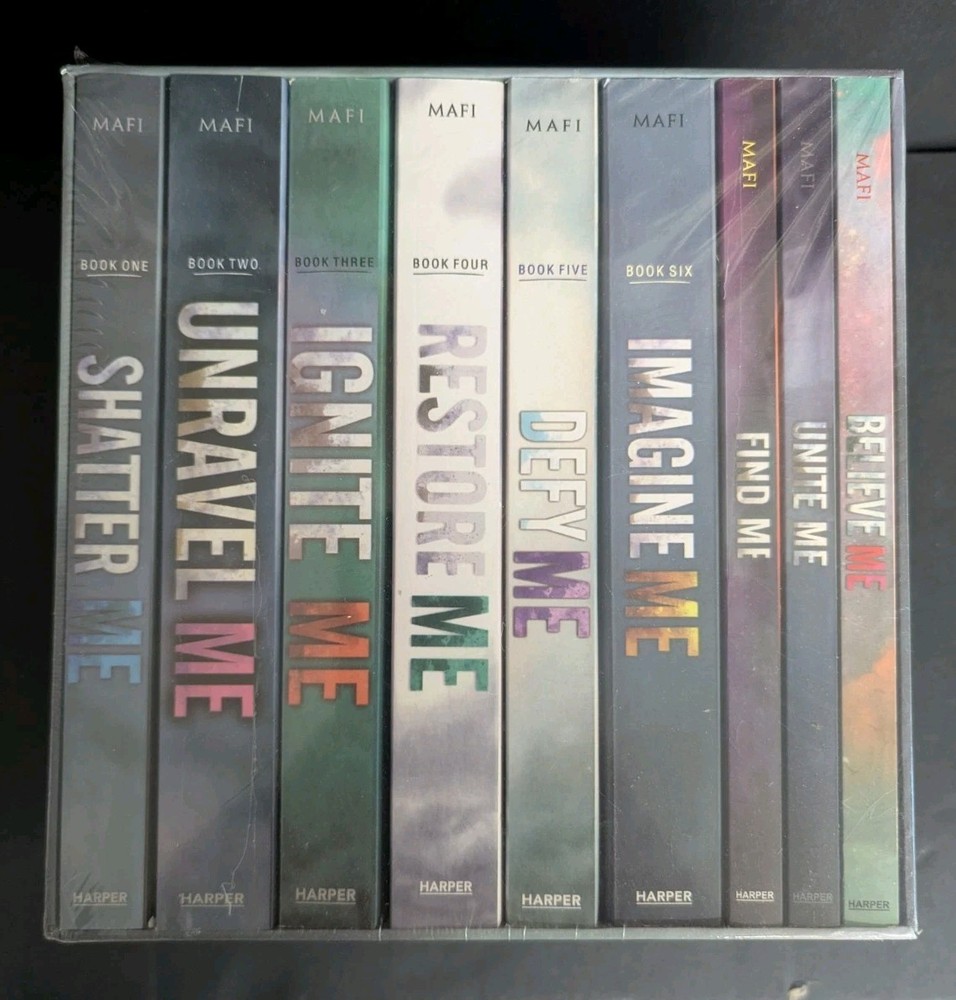 Shatter Me Series Collection 9 Books Box Set, Tahereh Mafi (Unite Me, Believe Me