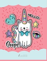 SKETCH BOOK: CUTE UNICORN COVER (8.5 X 11) INCHES 110 By Char Story *BRAND NEW*