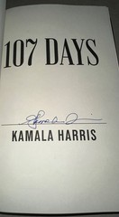 Kamala Harris SIGNED BOOK Vice President 107 Days HC AUTOGRAPHED 1ST EDITION