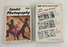 Lot of 8 Vintage 1950s Photography Magazines/Books – Fawcett How-To Series GC