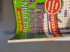Lot of 2 Word-Search Large Print Puzzle Books-Kappa True Crime & Search & Circle