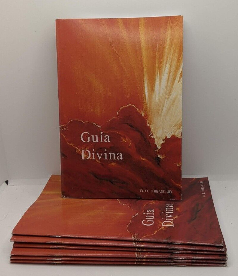 Lot Of 7 Guía Divina By:R. B. Thieme, Jr. (Paperback, Religion, 36 Pages)