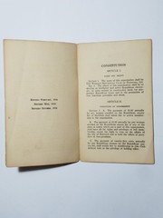 Collectors 1924 Womans Republican Club Of Hartford CT Constitution & Laws Book