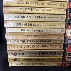 Lot~ 50 Vintage Pulp Paperbacks Crime Mystery Classic 1950s Pocket Cardinal Dell
