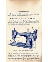 SINGER 127 128 Sewing Machine Instruction Manual – COIL BOUND – TOUGH JACKET