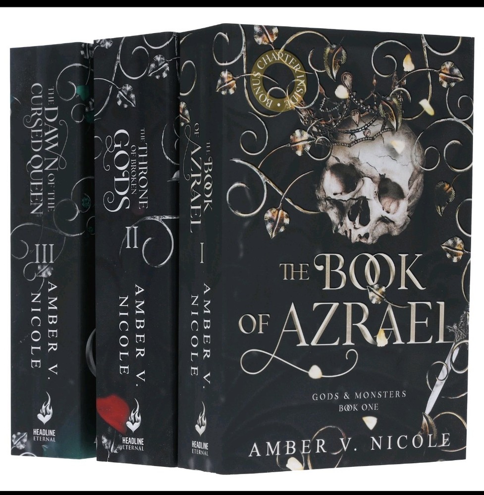 Gods & Monsters Series By Amber V. Nicole 3 Books Collection Set -PaperBack –