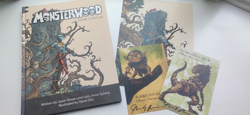 Monsterwood Book One | Arrival Hardcover Graphic Novel Rosen Steve Ellis