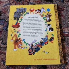 „A Little Golden Book” w/Blank Pages*Rare Unique Notebook*Write Your Own Story*N