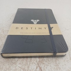 Destiny Blank Journal 192 Pages Archival Paper Notebook w/ Pocket – New Sealed