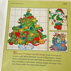 Donna Kooler’s 555 Christmas Cross Stitch Designs ISBN 0-8069-2263-X 128 Pages