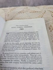 Holy Bible KJV 1970 National Bible Press White Bonded Leather Study Edition