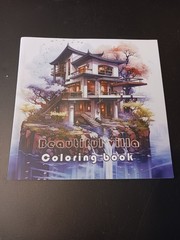 3 New Unbranded Coloring Books 24-28 Pages Each Houses and Desserts