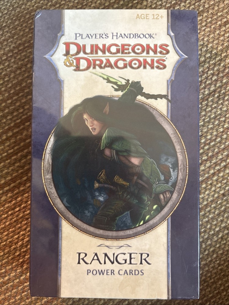 Player’s Handbook – Ranger Power Cards : A 4th Edition D&D Accessory (Sealed)
