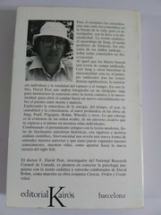 Sincronicidad Puente Entre Mente y Materia por F. David Peat PB 1989 L543