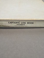 Vtg Yacht Log Book Boating Captains Log Guest Book Leatherette Samuel Ward Bt28