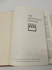 Vintage 1969 THE MENNONITE HYMNAL Herald Press Song Hymn Book