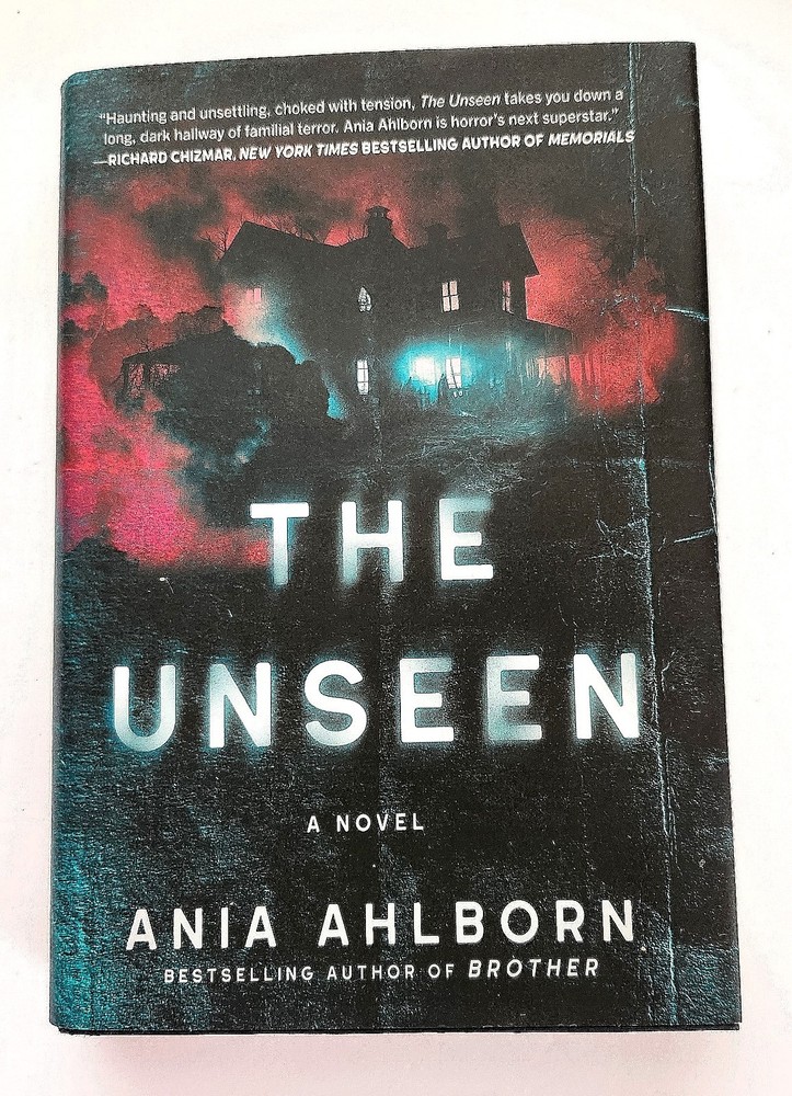 The Unseen A Novel by Ania Ahlborn Hardback & Jacket