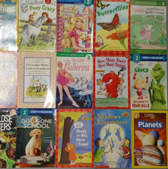 Lot of 100 Level 2 Readers RANDOM MIX Book Bundle Step Into Reading DK Hello