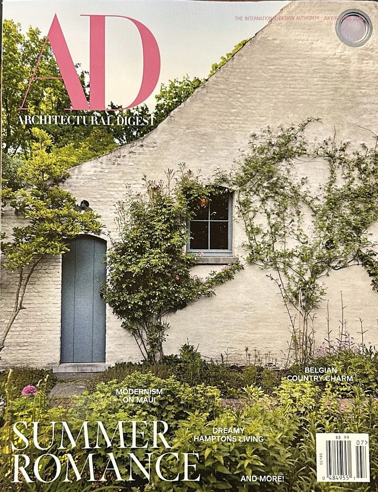 Architectural Digest Magazine July August 2025 Summer Romance FREE US SHIP