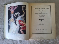 GNOME King of Oz ~ Ruth Plumly Thompson 12 COLOR PLATES 1927 John R. Neill