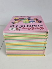 Walt Disney 1983 Fun-To-Learn Library Hardcover Book Set 1-19 Complete VGC