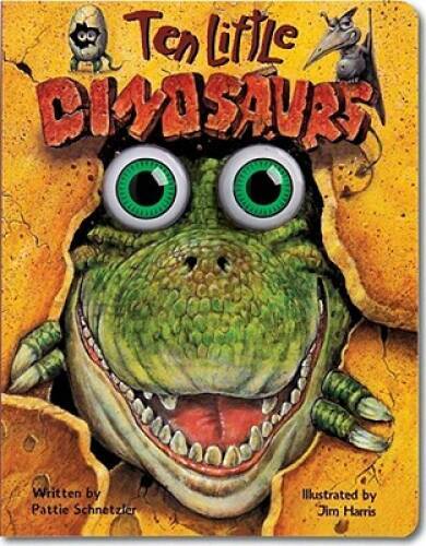 Ten Little Dinosaurs (Eyeball Animation): Board Book Edition – Board book – GOOD