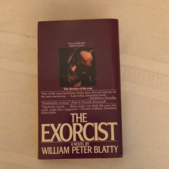 William Peter Blatty The Exorcist Bantam Paperback 1971 Inscribed Unabridged