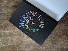 Neil deGrasse Tyson Signed „Merlin’s Tour of the Universe” 2024 Hardcover Book