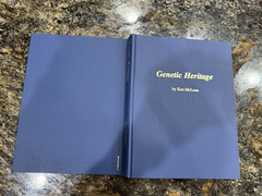 Genetic Heritage by Ken McLean – Hardcover 1996 – Racehorse Breeding Very Good