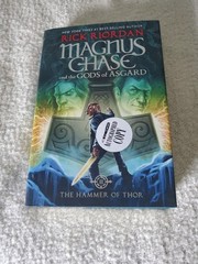 LOT OF THREE MAGNUS CHASE: RICK RIORDAN; FIRST/SIGNED: G